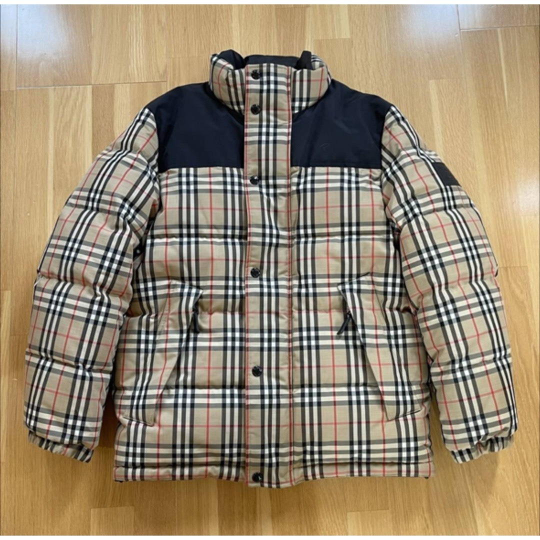 BURBERRY - 試着のみ Burberry リバーシブルダウン ノバチェックの通販