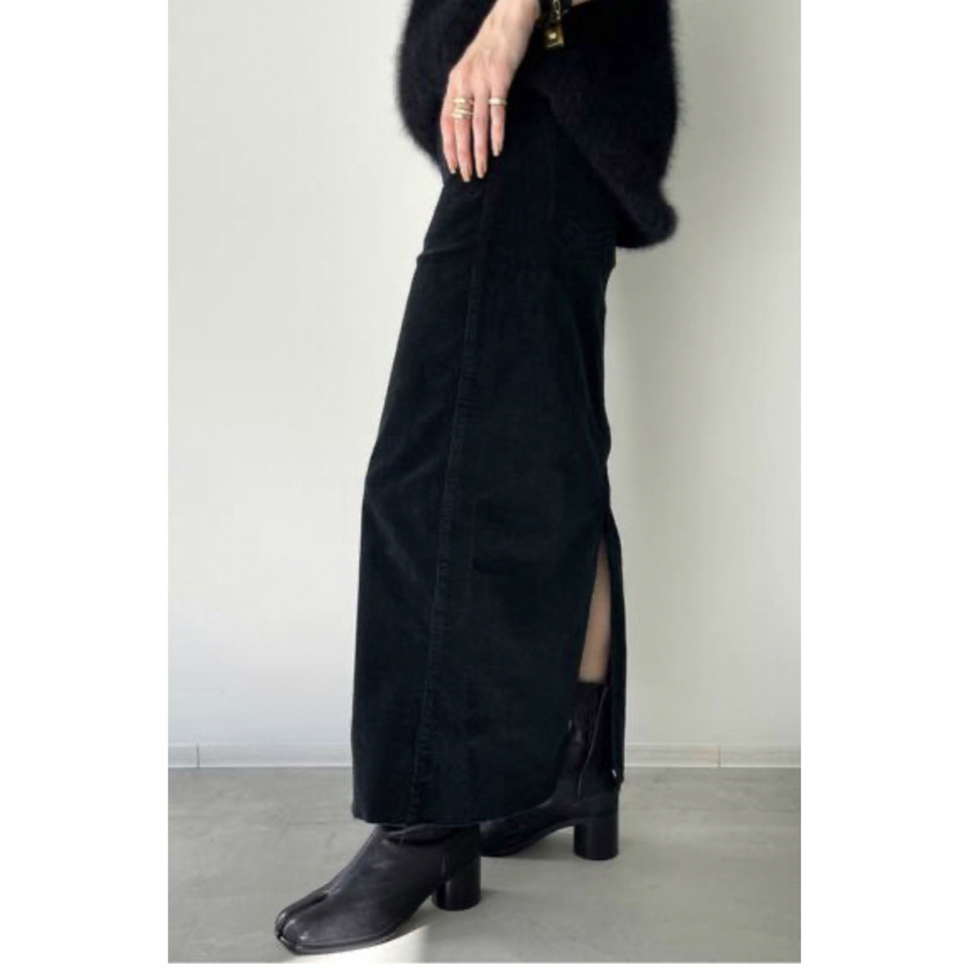 L'Appartement DEUXIEME CLASSE(アパルトモンドゥーズィエムクラス)のREMI RELIEF/レミレリーフCorduroy Long Skirt レディースのスカート(ロングスカート)の商品写真