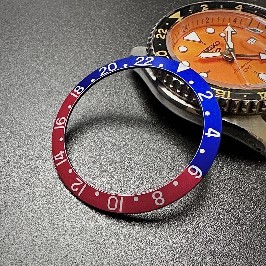 超美品 未使用 セイコー カスタム SEIKO MOD ペプシ