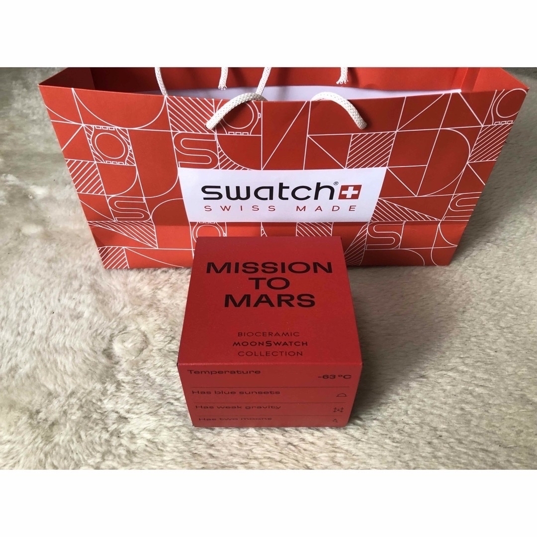 OMEGA&SWATCH MISSION TO MARS 新品未使用　保証書付き