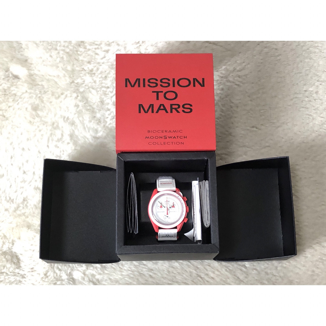 OMEGA&SWATCH MISSION TO MARS 新品未使用　保証書付き