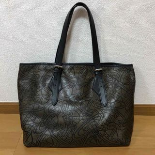 良品✨VIVIENNE WESTWOOD トートバッグ　ナイロン　レザー　ロゴ