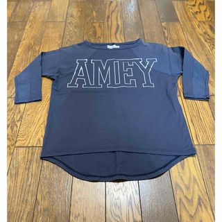 アメリカーナ(AMERICANA)のアメリカーナ　AMERICANA  AMEY プリント ブラック(Tシャツ(長袖/七分))