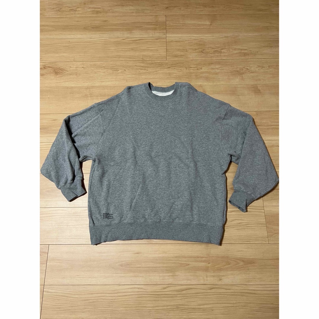 Graphpaper(グラフペーパー)のFreshService LIGHT OZ CREW NECK グレーL メンズのトップス(スウェット)の商品写真