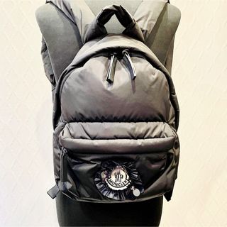 モンクレール(MONCLER)のMONCLER モンクレール レディース ナイロン リュック ブラック(リュック/バックパック)