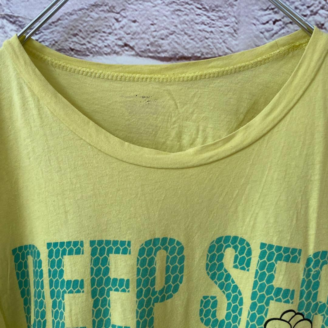 スポンジボブ　Tシャツ　半袖 レディース　kids レディースのトップス(Tシャツ(半袖/袖なし))の商品写真