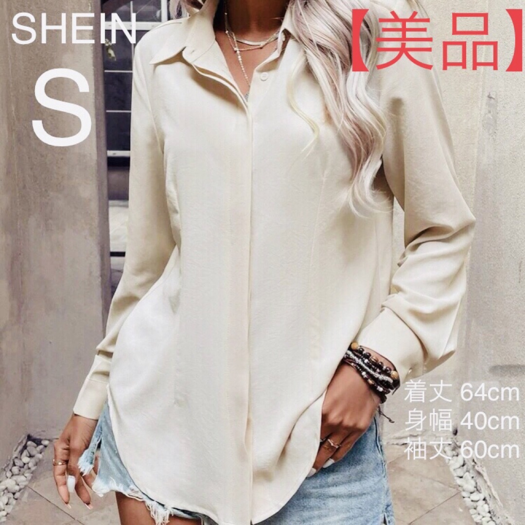 【新品未使用】SHEIN シャツブラウス | フリマアプリ ラクマ
