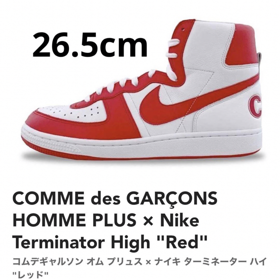 メンズCOMME des GARÇONS Nike Terminator High