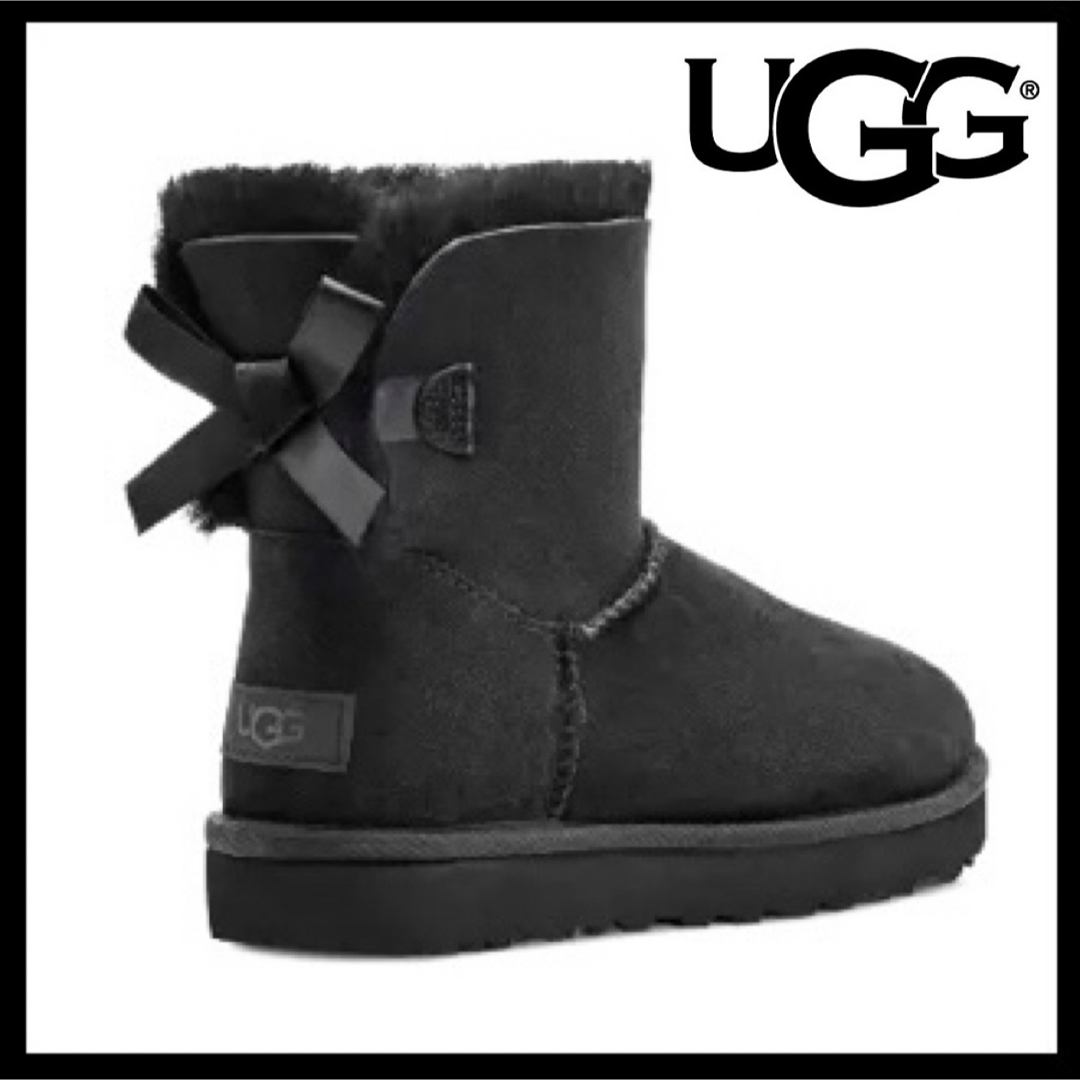 UGG アグ ミニ ベイリーボウII バックリボン ムートンブーツ ボア ファー