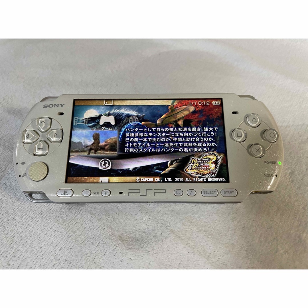 PlayStation Portable - ☆動作品☆ PSP-3000 パールホワイトの通販 by ...