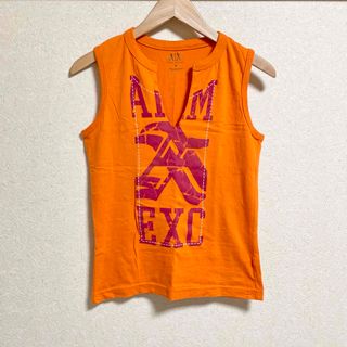 アルマーニエクスチェンジ(ARMANI EXCHANGE)のARMANI EXCHANGE プリント タンクトップ 古着 used(タンクトップ)