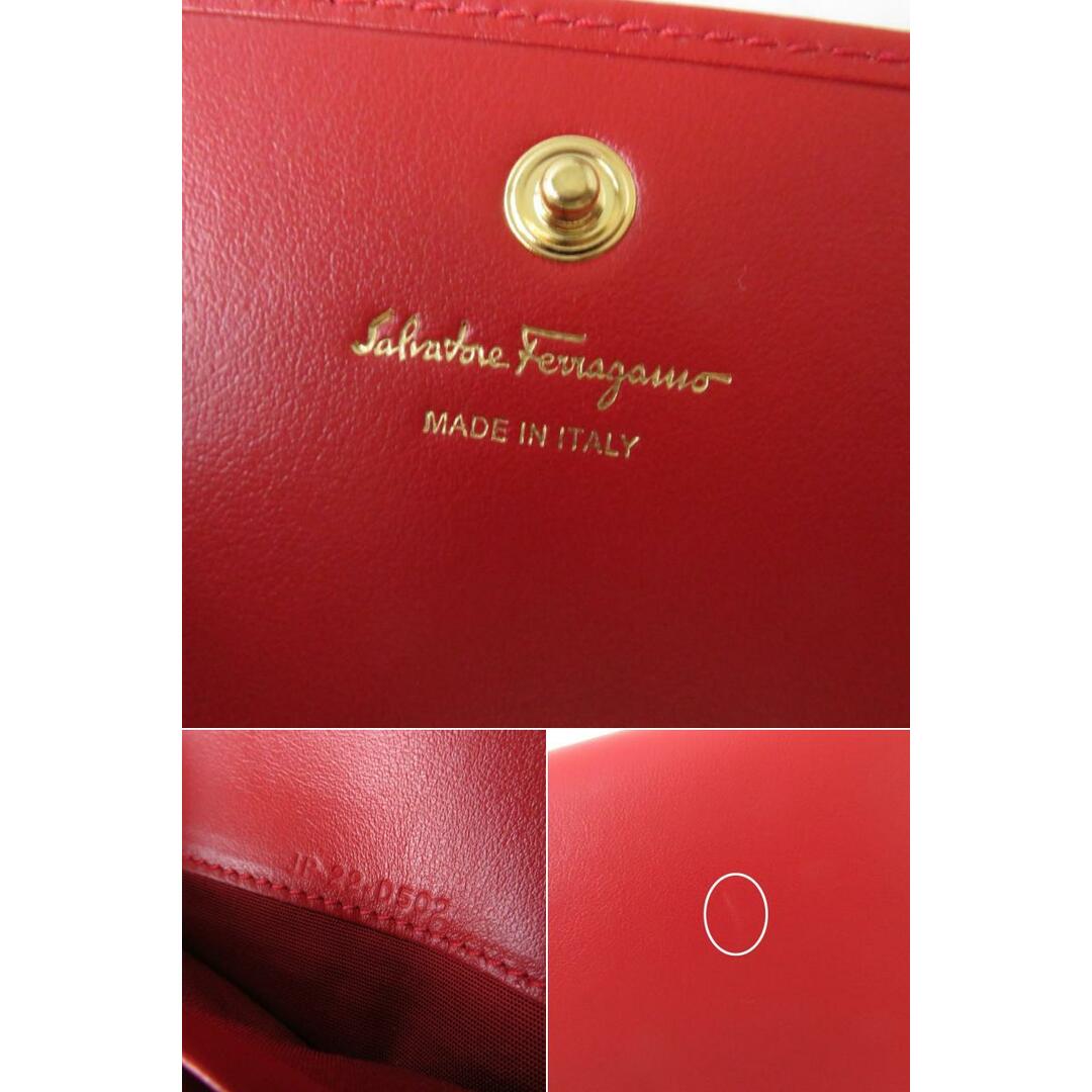 未使用◎Salvatore Ferragamo フェラガモ 22-D502 ガンチーニ スタッズ