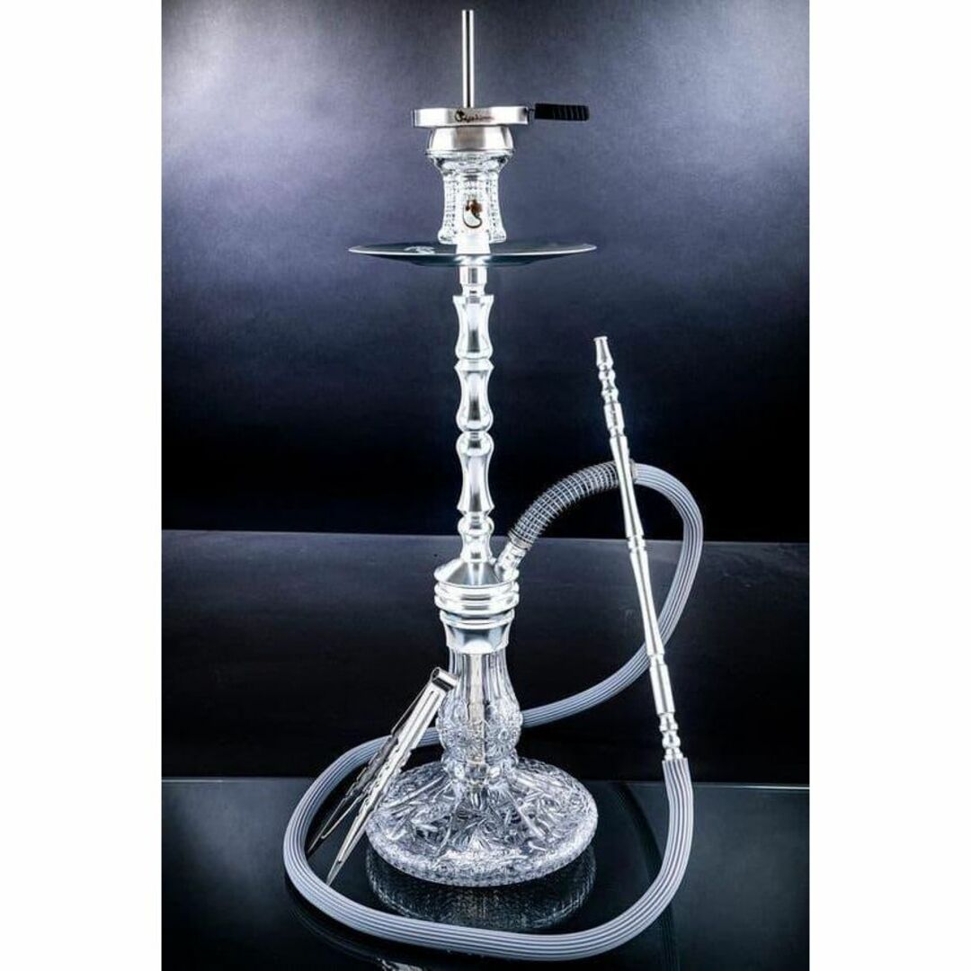Dschinni Shisha RoXX Silver SET シーシャ