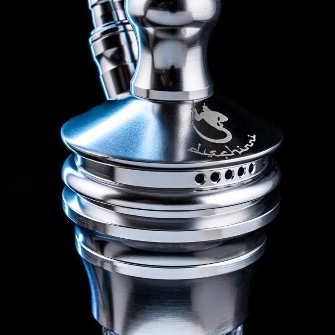 Dschinni Shisha RoXX Silver SET シーシャ メンズのファッション小物(タバコグッズ)の商品写真