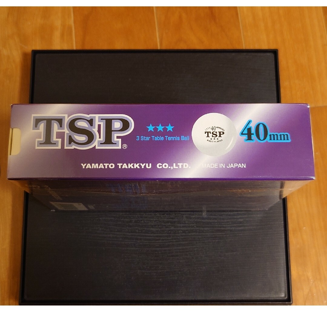 TSP(ティーエスピー) 40mm卓球ボール 「CP40+」 3スターボール スポーツ/アウトドアのスポーツ/アウトドア その他(卓球)の商品写真