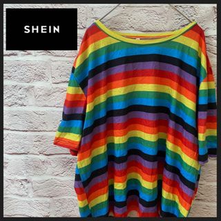 SHEIN Tシャツ　半袖 メンズ　レディース　[ 3XL ](Tシャツ(半袖/袖なし))