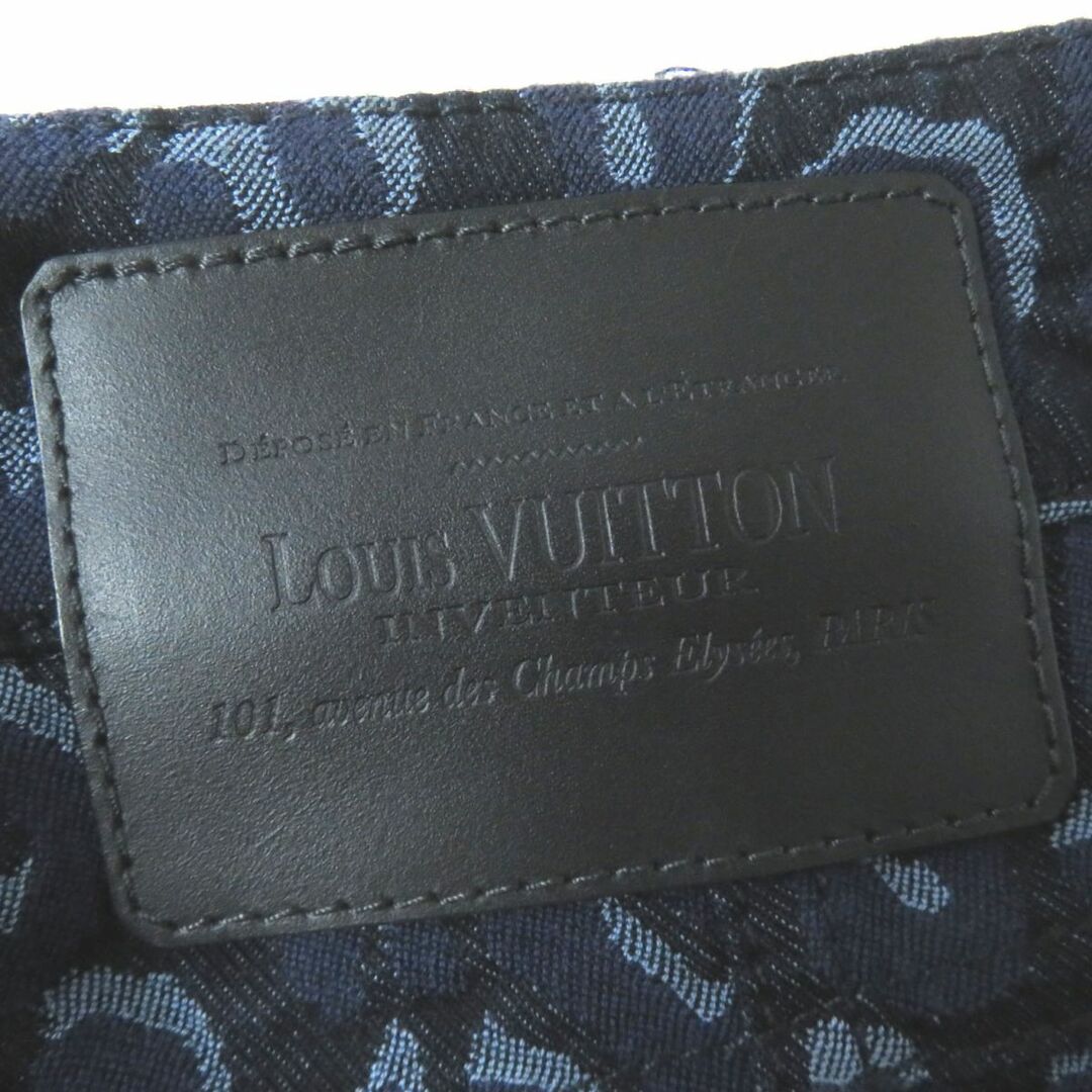 【美品】LOUIS VUITTON ルイヴィトン　レオパードスキニーデニムパンツ