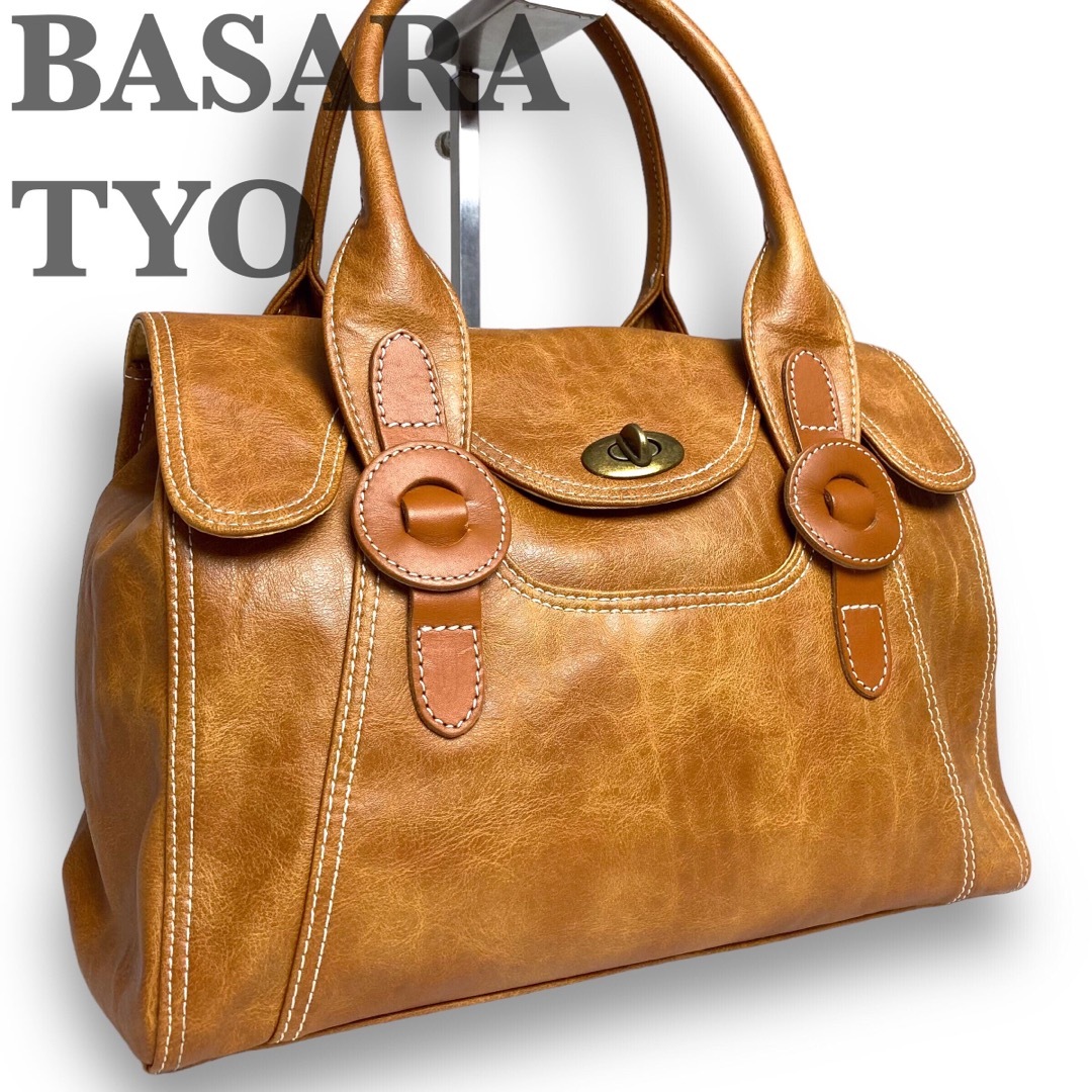 100 BASARA TYO バサラ　本革　トートバッグ　ターンロック | フリマアプリ ラクマ