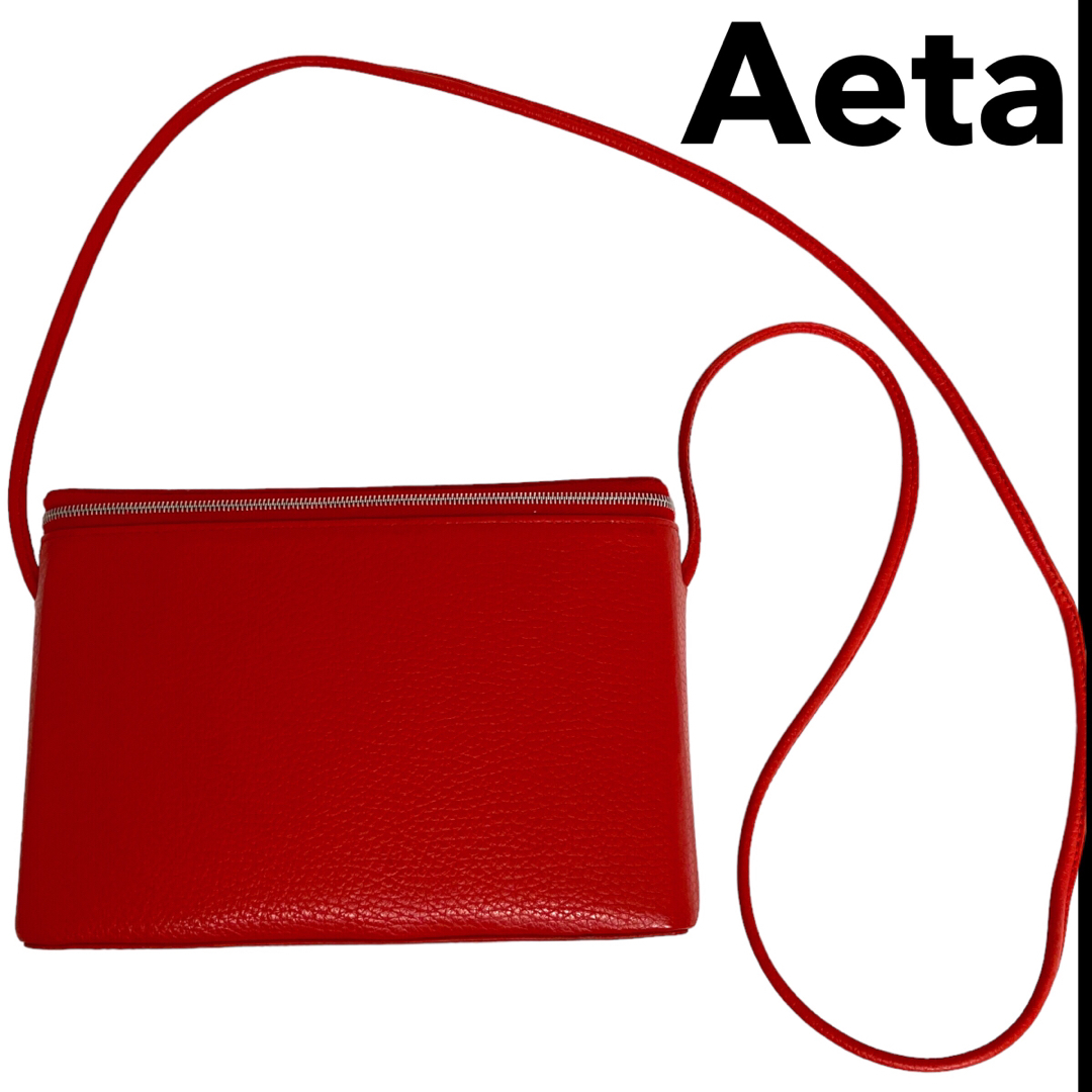 1 【完売モデル】Aeta PEBBLE GRAIN BOX SHOULDER