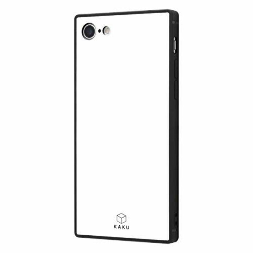 イングレム iPhone SE3/SE2/8/7 耐衝撃ガラスケース KAKU/