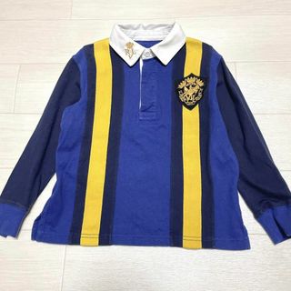 ポロラルフローレン(POLO RALPH LAUREN)のポロラルフローレン ラガーシャツ 長袖 刺繍 ワッペン刺繍 背中刺繍 希少(Tシャツ/カットソー)