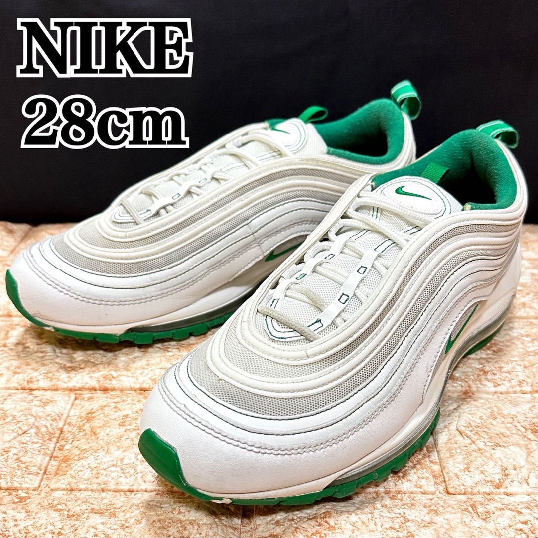 NIKE AIR MAX 97 ホワイト パイングリーン