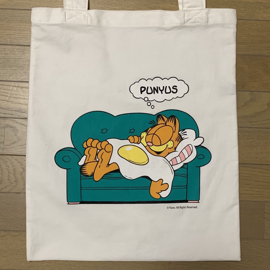 PUNYUS(プニュズ)のrisa様専用❤️PUNYUS プニュズ トートバッグ ガーフィールド used レディースのバッグ(トートバッグ)の商品写真