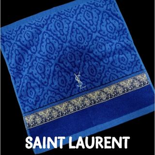 サンローラン(Saint Laurent)のサンローラン//ハンドタオル/ブルー(タオル)