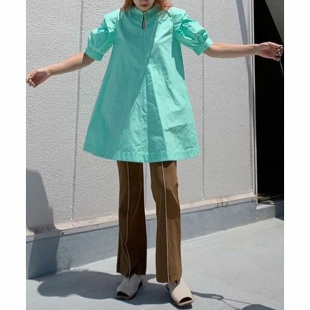 AMERI 2WAY TUCK SLEEVE TUNIC SHIRT