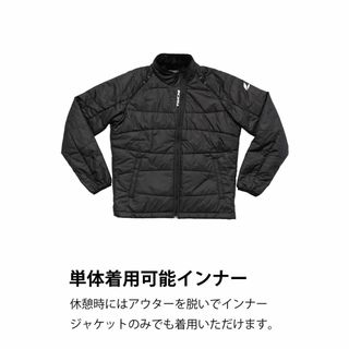 色: ブラック/レッド】TAICHIRSタイチ バイク用 秋冬 防風 防寒 Cの