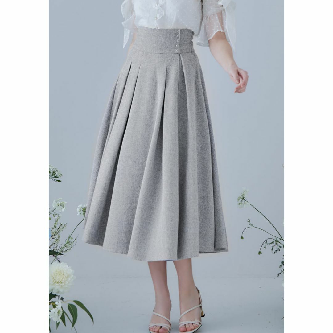 新品未使用品ですriu Tweed volume tack skirt