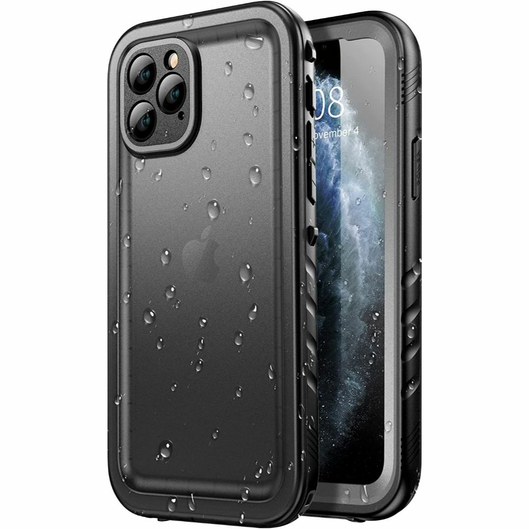 【色: ブラック1】SPORTLINK iPhone 11 Pro 防水ケース