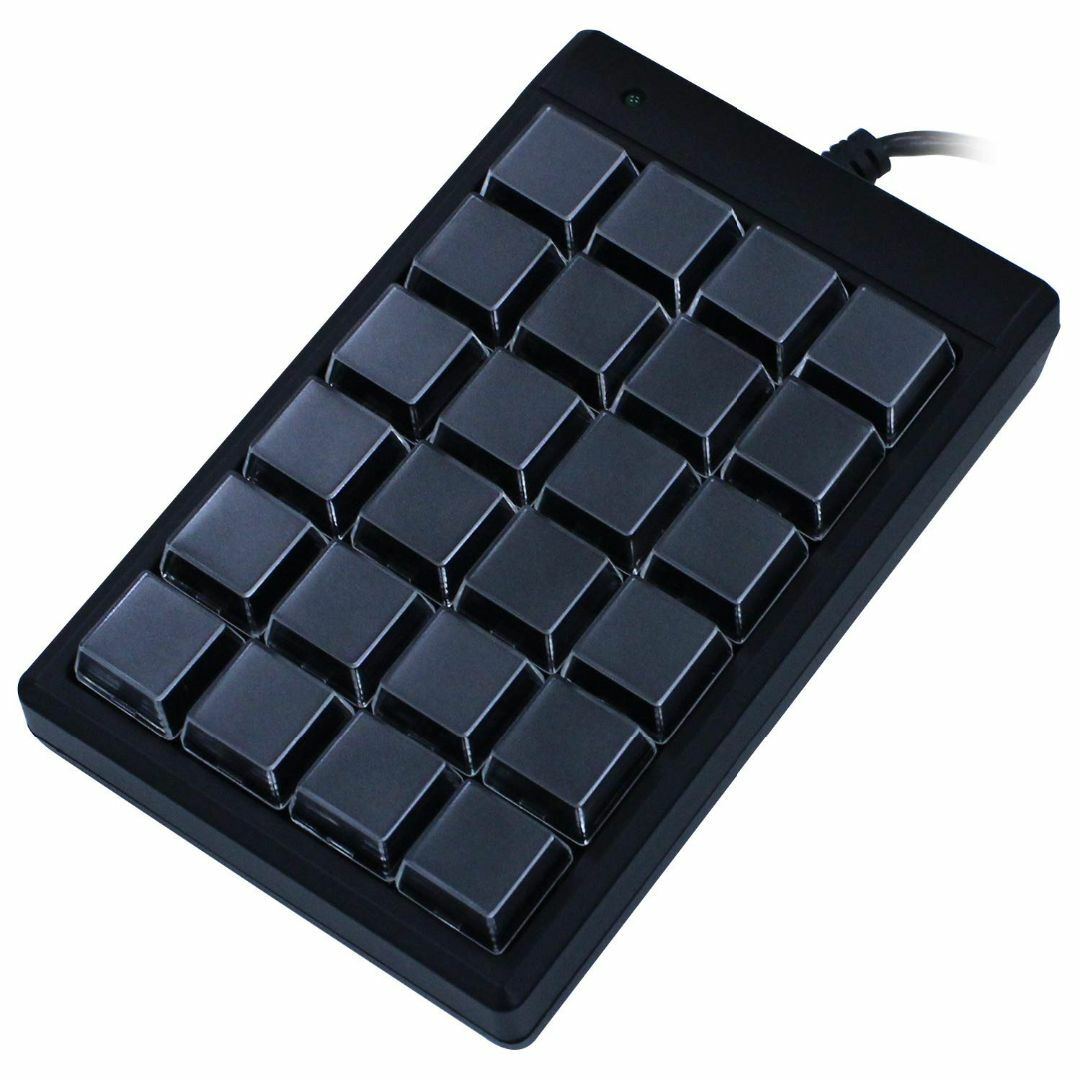 【色: 黒色】ジェイダブルシステム MKBJシリーズプログラマブルキーボード24