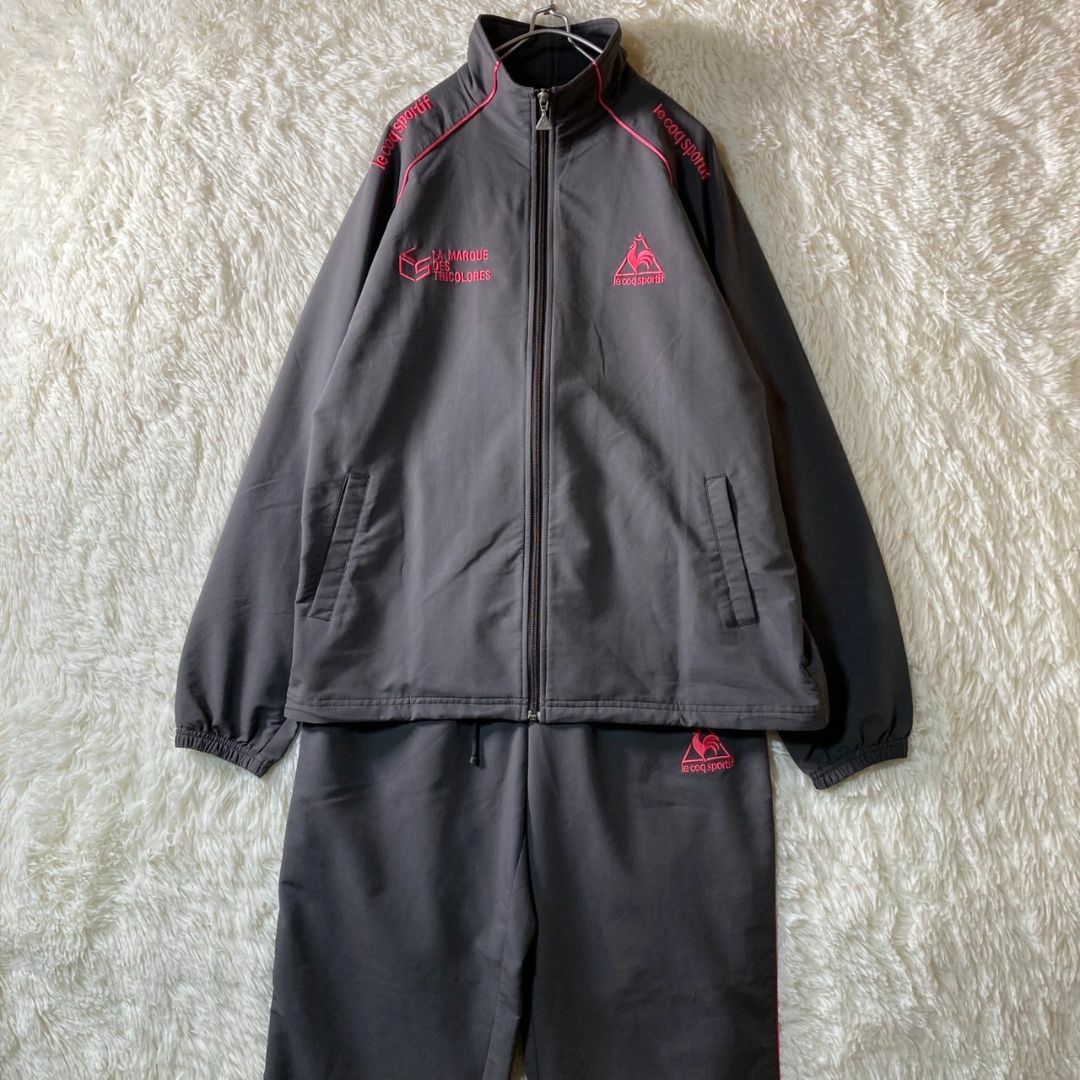 タグ付き　美品　le coq sportif セットアップ　上下　ジャージ