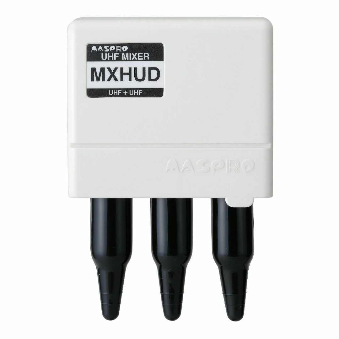 マスプロ電工 FM・UHF+FM・UHF混合器 MXHUD-P