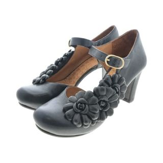 CHIE MIHARA チエ ミハラ パンプス EU37(23.5cm位) 紺 【古着】【中古】 CHiE チエ パンプス
