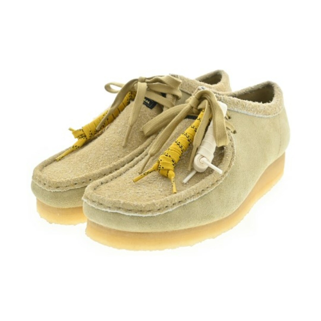 Clarks(クラークス)のclarks スニーカー 6 1/2(24.5cm位) グレー系xクリーム系 【古着】【中古】 メンズの靴/シューズ(スニーカー)の商品写真