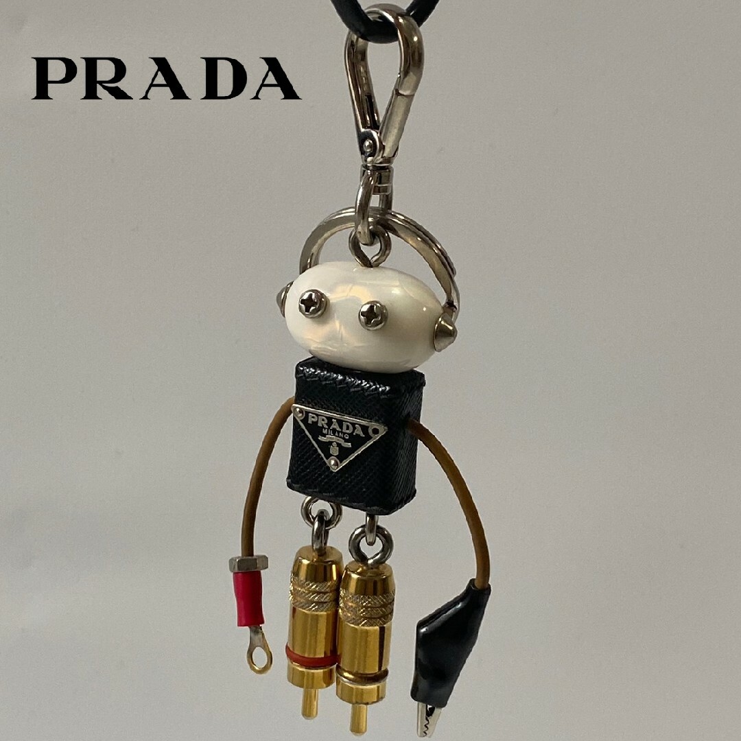 PRADA - PRADA プラダ キーホルダー キーリング エドワード ロボット