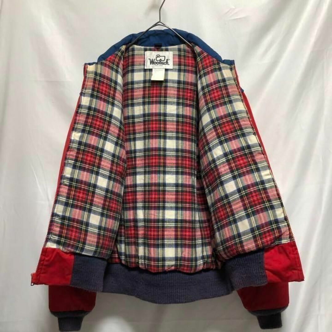WOOLRICH - 80s WOOLRICH ウールリッチ 中綿 チェック ダウン