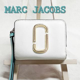 マークジェイコブス(MARC JACOBS)の良品 MARCJACOBS スナップショット 財布 L字ファスナー バイカラー(財布)