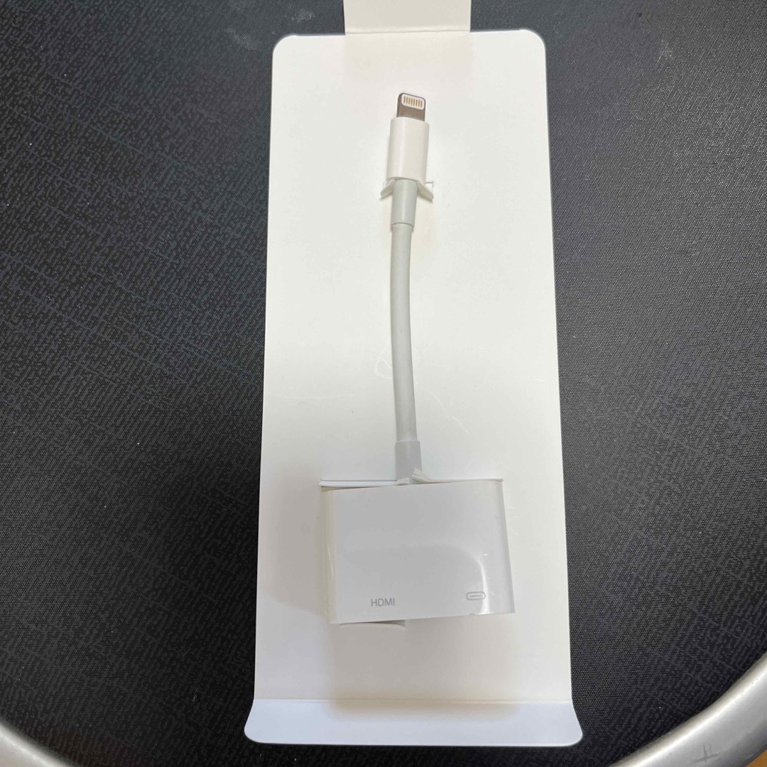 Apple(アップル)のAPPLE Lightning DigitaL AVアダプタ MD826AM/A スマホ/家電/カメラのスマホアクセサリー(その他)の商品写真