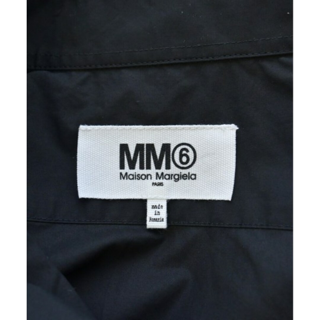 MM6 エムエムシックス カジュアルシャツ 36(XS位) 黒xグレー 2