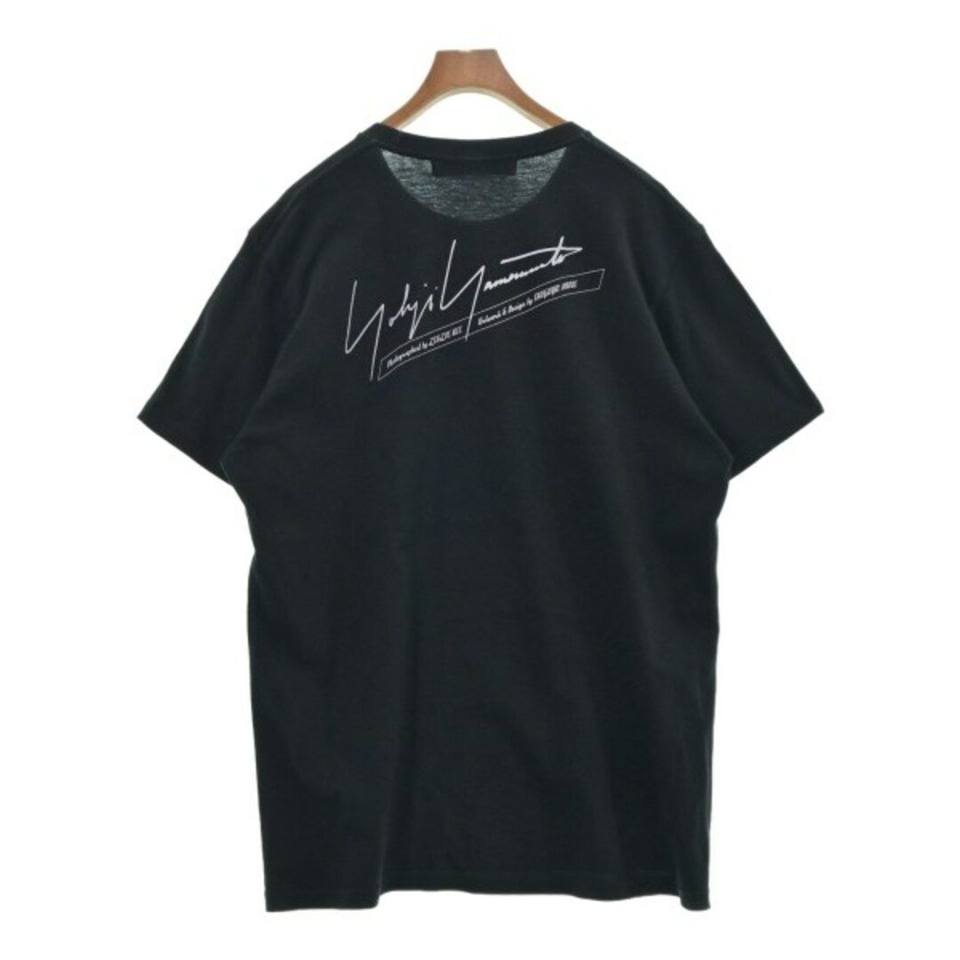 Yohji Yamamoto(ヨウジヤマモト)のYOHJI YAMAMOTO Tシャツ・カットソー -(XXL位) 黒 【古着】【中古】 メンズのトップス(Tシャツ/カットソー(半袖/袖なし))の商品写真