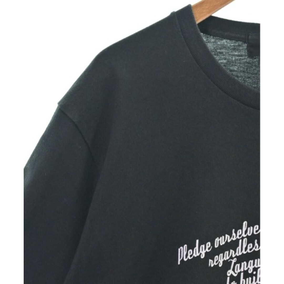 Yohji Yamamoto(ヨウジヤマモト)のYOHJI YAMAMOTO Tシャツ・カットソー -(XXL位) 黒 【古着】【中古】 メンズのトップス(Tシャツ/カットソー(半袖/袖なし))の商品写真