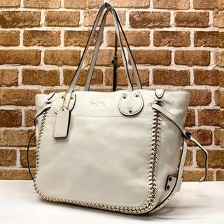 COACH - 美品！COACH ウィップラッシュ トートバッグ 6951の通販｜ラクマ