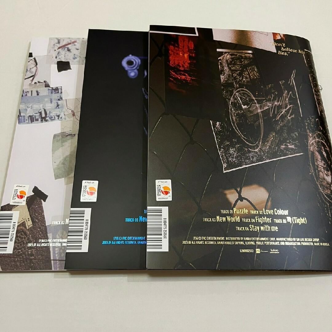 SF9 アルバム 韓国版 THE PIECE OF9 Puzzle 3形態セット エンタメ/ホビーのCD(K-POP/アジア)の商品写真