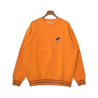 パレス(PALACE)のPALACE パレス スウェット L オレンジ 【古着】【中古】(スウェット)