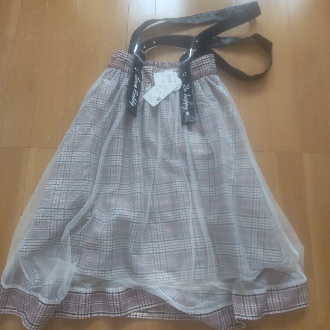 LOVERABBY 女の子 スカート １６０cm 新品 キッズ/ベビー/マタニティのキッズ服女の子用(90cm~)(スカート)の商品写真