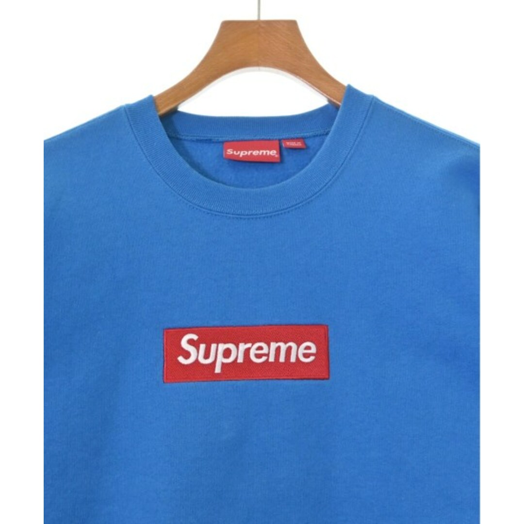 Supreme シュプリーム スウェット S 青長袖柄 - urtrs.ba