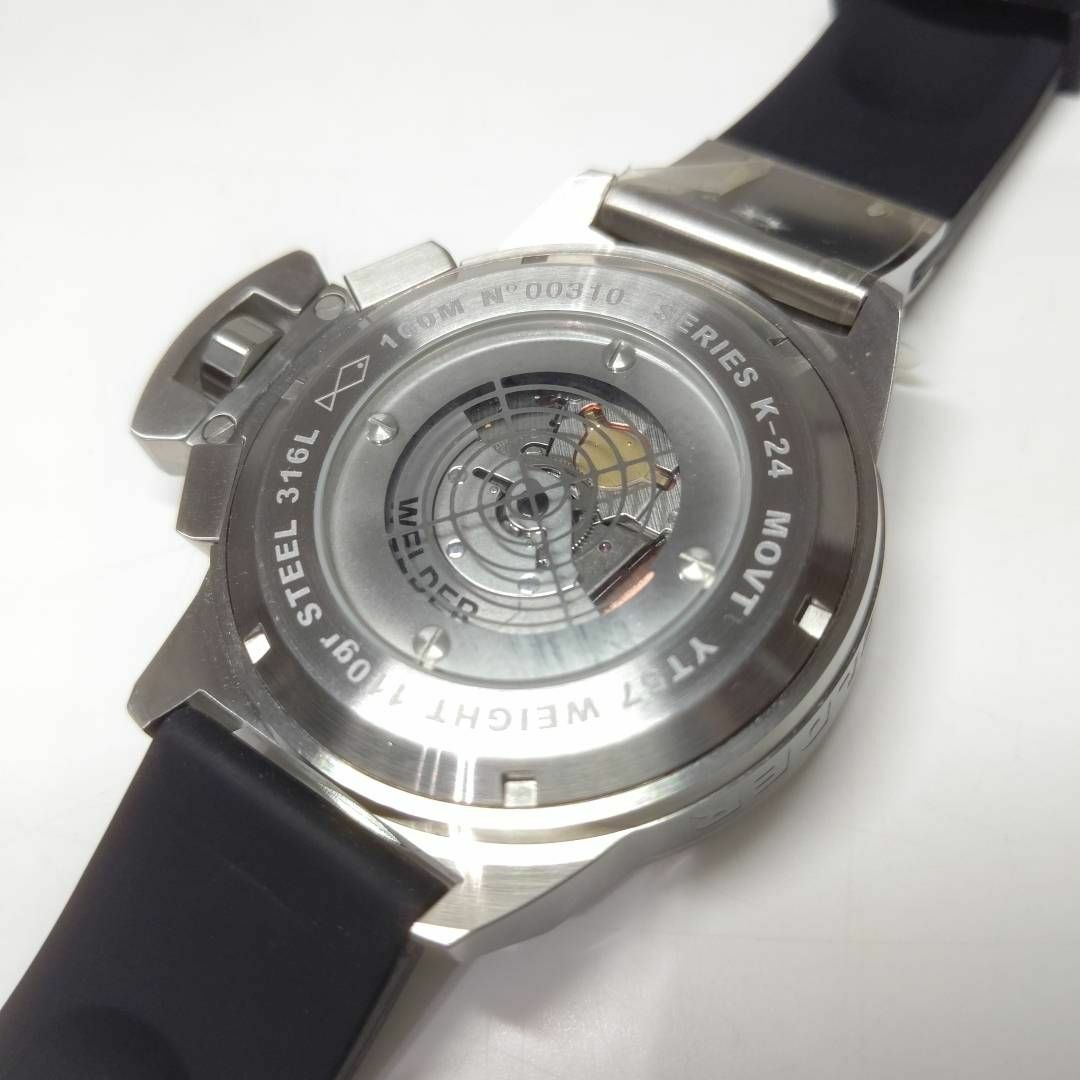 【未使用】WELDER ウェルダー K24 シリーズ 腕時計 自動巻き 3500 6